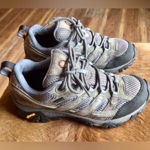 Merrell Women’s Moab 3 Waterproof Granite Grey Hiking Shoes 7.5 Medium Width